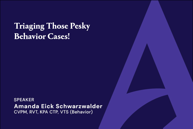 Triaging Those Peasky Behavior Cases!